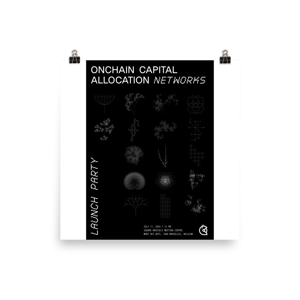 Cash Launch Party Poster