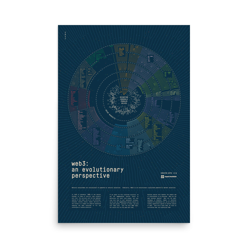 Web3, an Evolutionary Perspective Poster (2022)