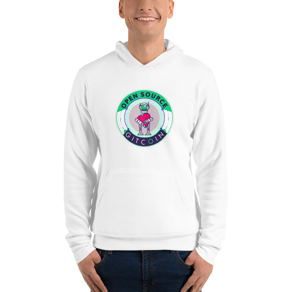 Unisex hoodie - Gitcoin <3s Open Source