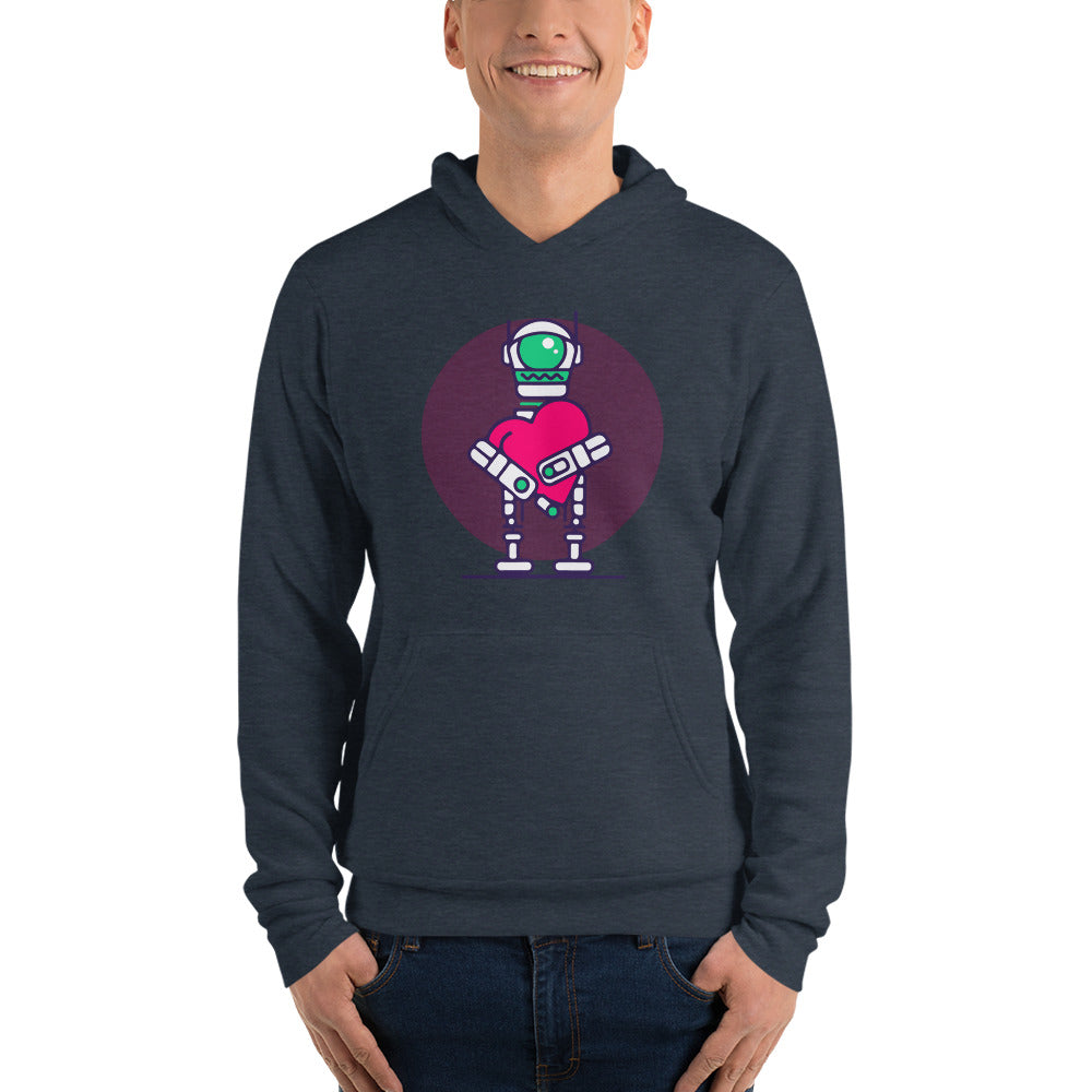 Heart Bot - Unisex hoodie