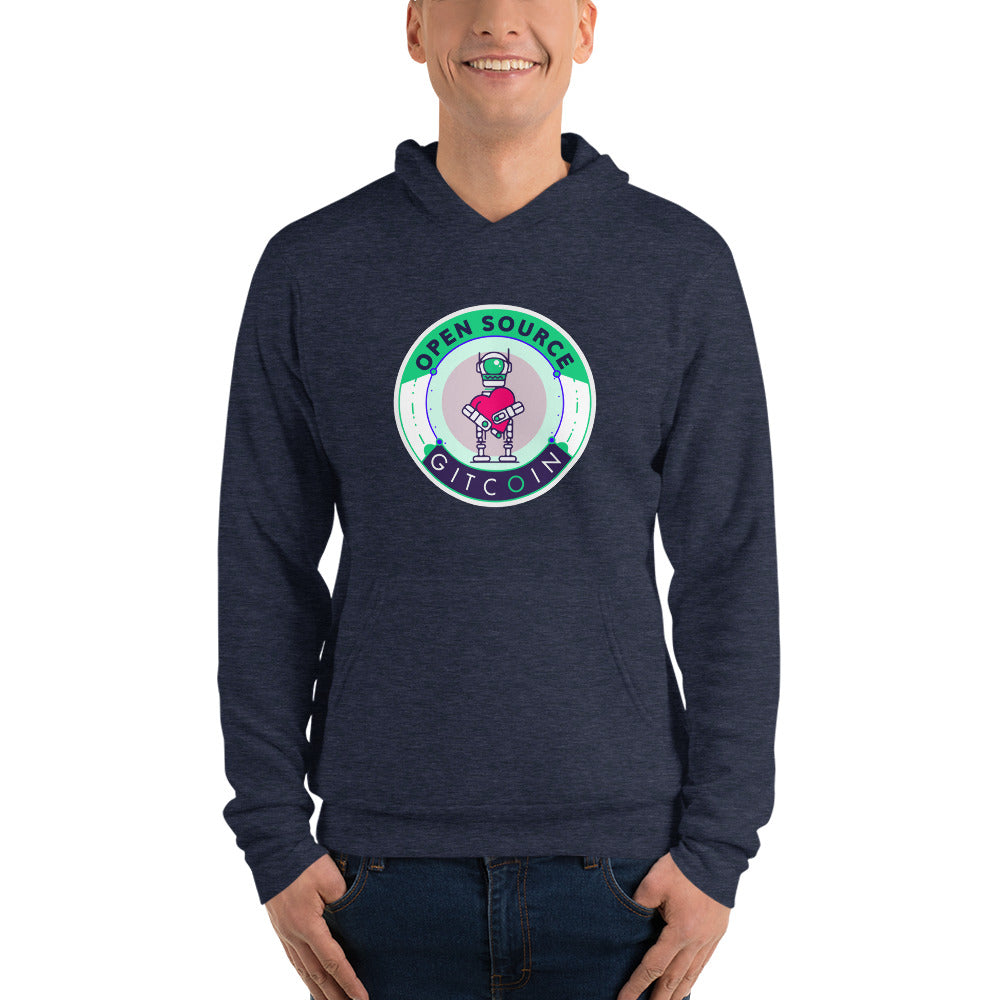 Unisex hoodie - Gitcoin <3s Open Source