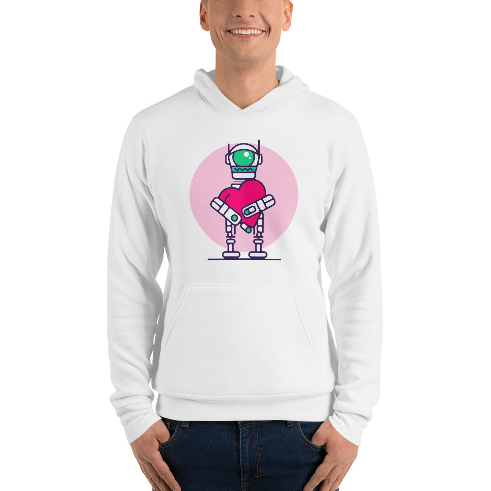 Heart Bot - Unisex hoodie