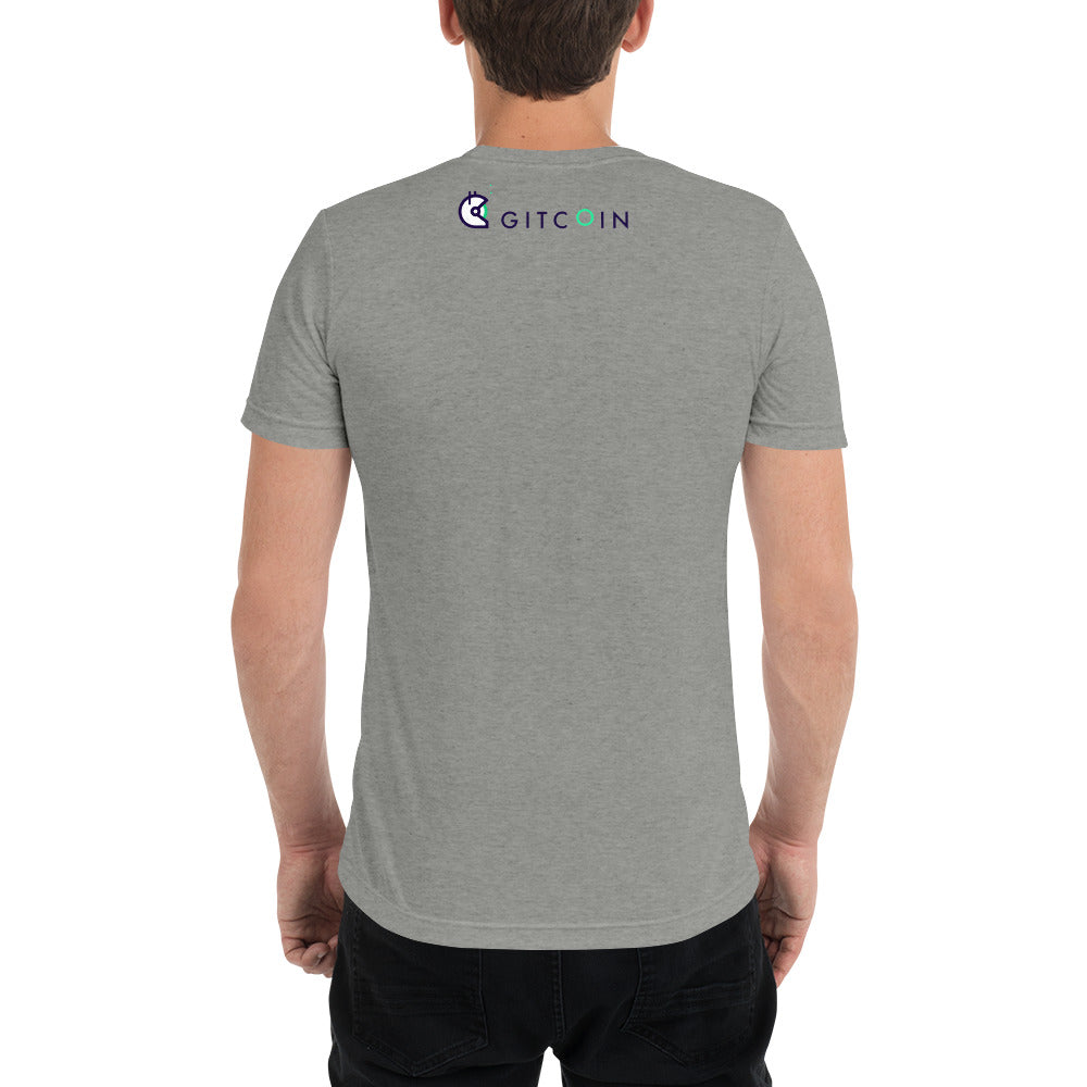 Grow Open Source - Gitcoin Short-Sleeve tri-blend t-shirt