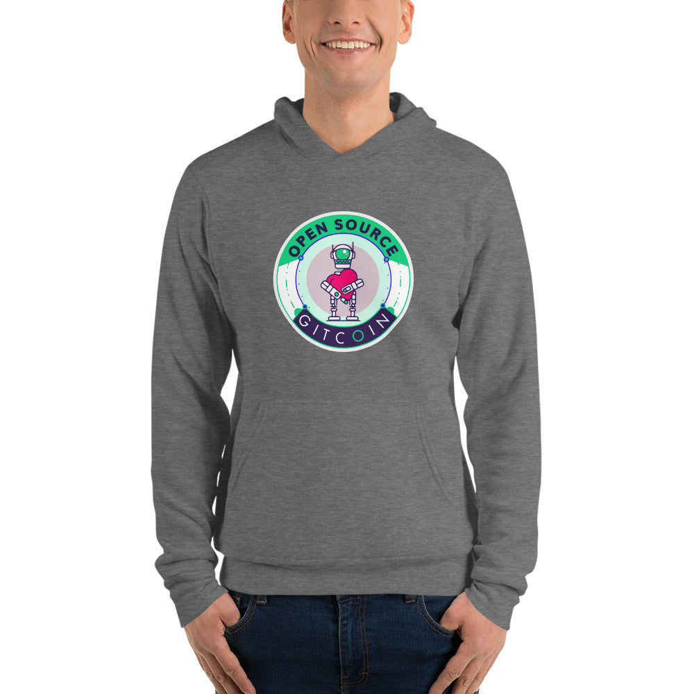 Unisex hoodie - Gitcoin <3s Open Source