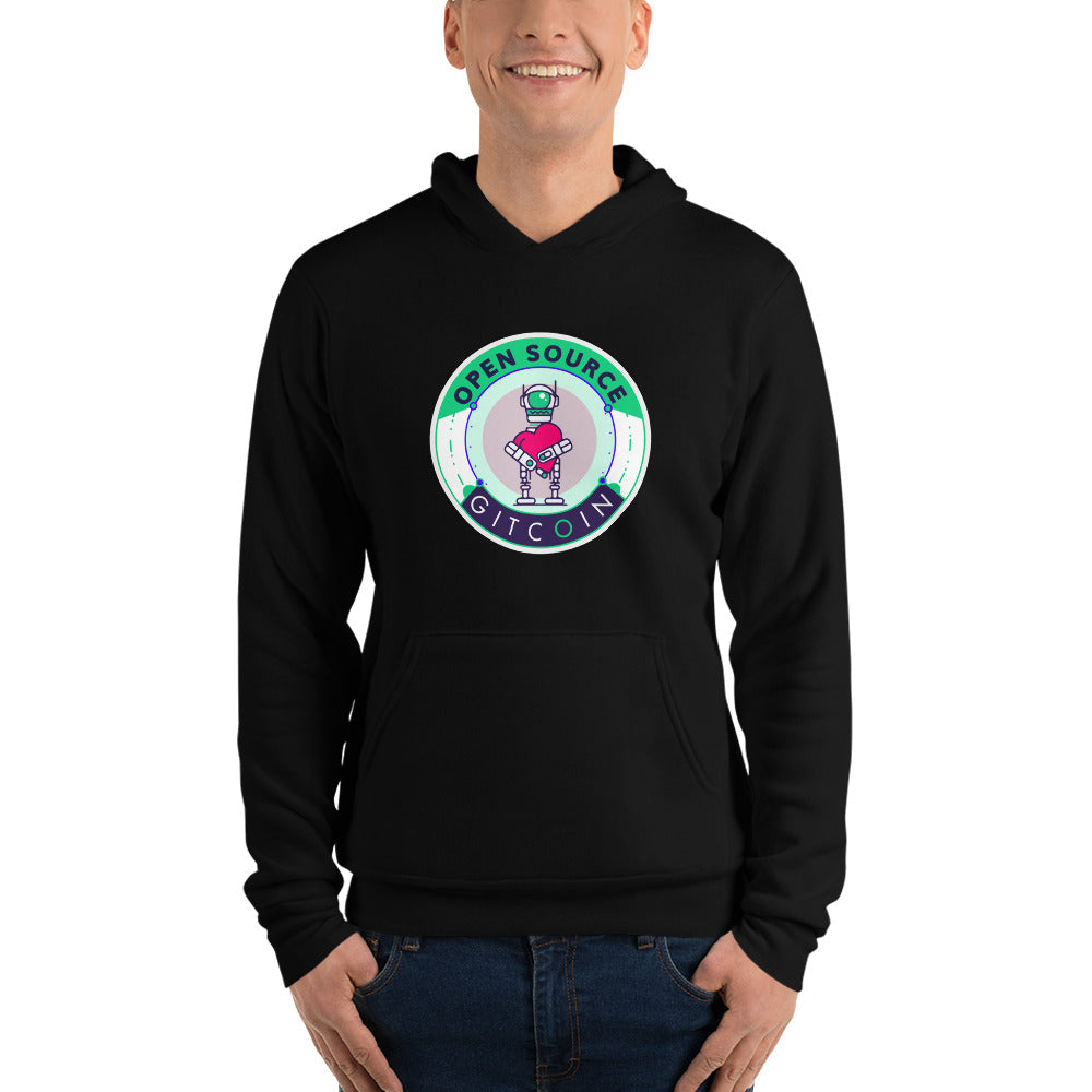 Unisex hoodie - Gitcoin <3s Open Source