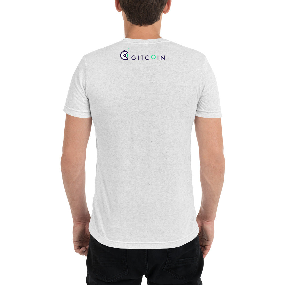Grow Open Source - Gitcoin Short-Sleeve tri-blend t-shirt