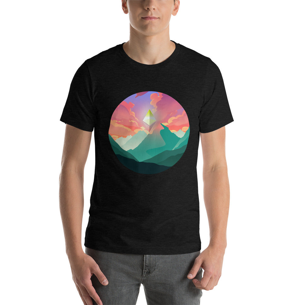 The-rising-ETH-Short-Sleeve Unisex T-Shirt